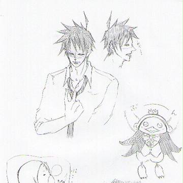 よんアザ落書き