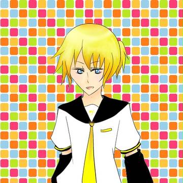 レン描いてみた((崩壊