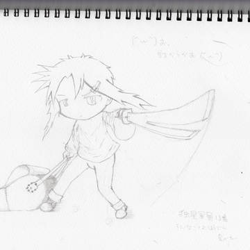 近代型戦士ぽいやつを描いてみた。(作画が・・・・)