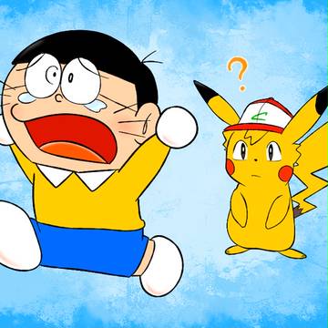 のびえもんとサトチュウ