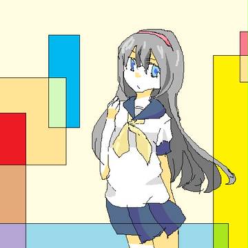 マウスとペイントでオリキャラ