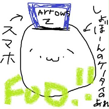 スマホと携帯たて