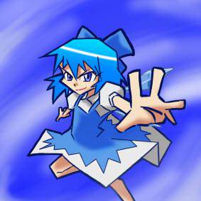 チルノとかはじめて描いたんだけど・・・