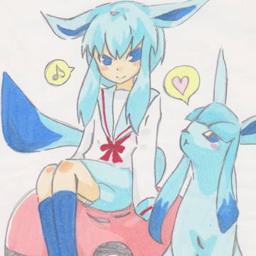 ポケモン擬人化　　（模写）
