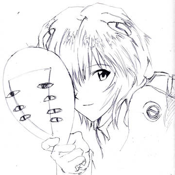 ぼーるぺんイラスト（エヴァ）