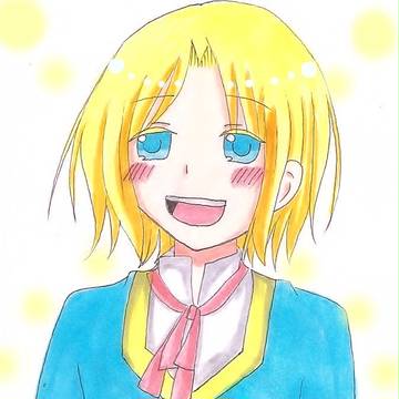 プロフ画像用に描いた