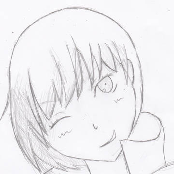 P4 落書き　里中千枝