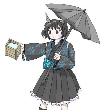 東方最新作登場キャラ! 錯視錯覚の策士 幾縞雪嬢