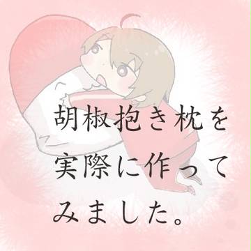 ボトル胡椒さんの抱き枕を作ってみました