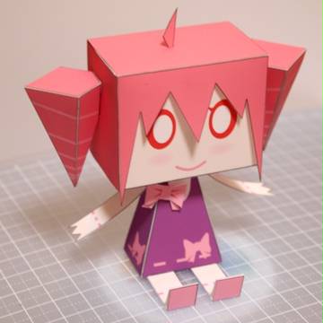 グラフィグ風テトさん　サヨナラの瞬き
