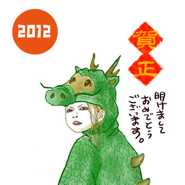 2012年hydeさんのかぶりもの