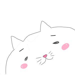とくに何も。ただ猫を描いただけ。（´A`)