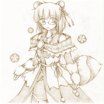 たぬき娘