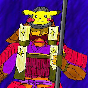 ピカチュウ武者