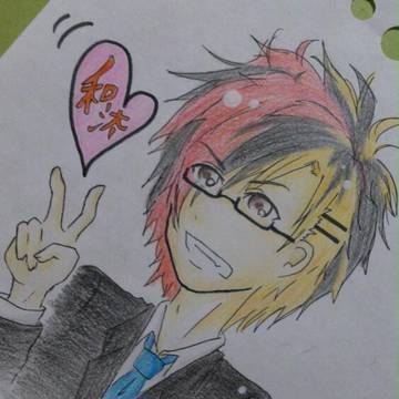 【和汰】派手髪むずかしい(´・Д・｀)