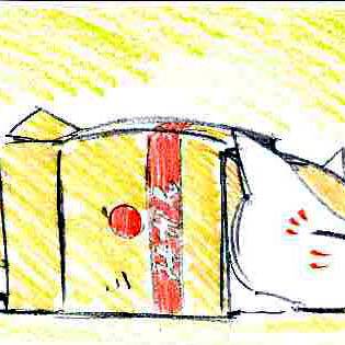 箱にゃんこ