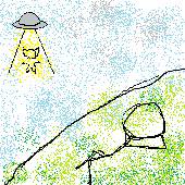 空に吸われし宇宙人