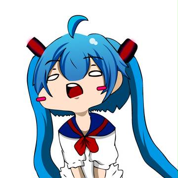 やさぐれミクさん*
