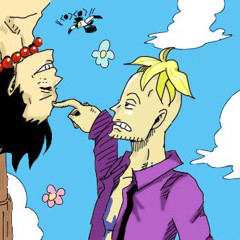 【マルエー？】「エース、お前何してんだよい」【詰め】