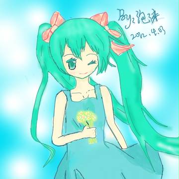 MIKU  初音ミク 風の花