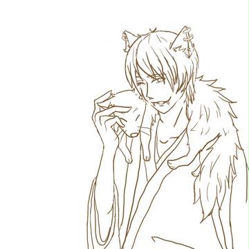 頑張って色塗る手前！