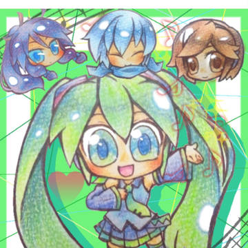 VOCALOIDが一杯