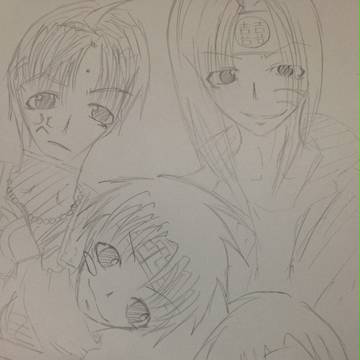 資料無しで描いてみた三蔵一行