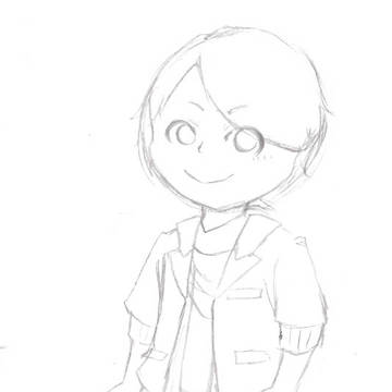 櫻井翔　ラフ絵