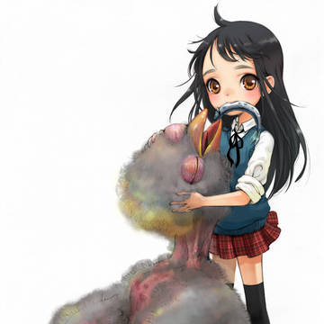 ヒナをひろう