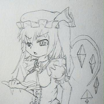 色づくフランちゃん