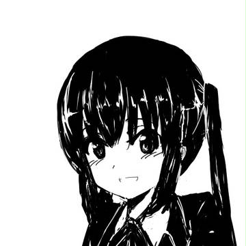 白黒あずにゃん