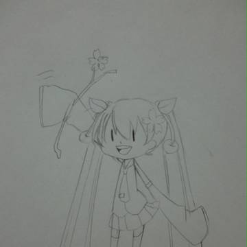 桜ミクちゃん