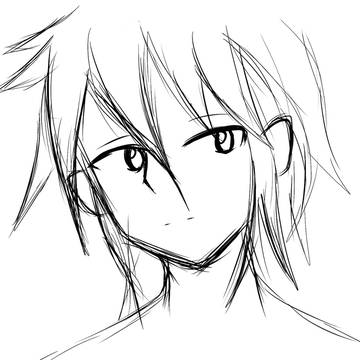 男性を描いてみたよ？