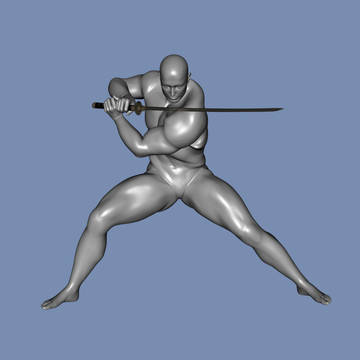 【作画資料】アクション編：刀_構え