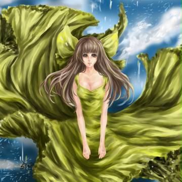 みどり 擬人化
