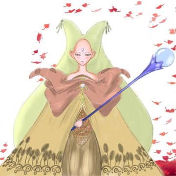 青い杖の魔法使いの呪文