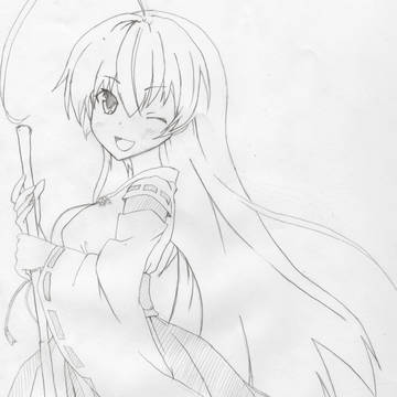 巫女服ニャル子さん