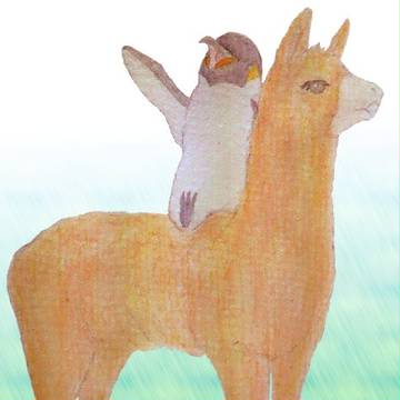 ラマさんとペンギンさん
