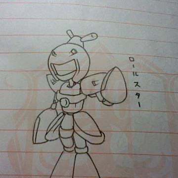 落書きロールスター