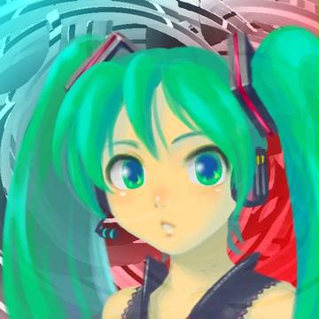 イラスタ練習～初音ミク