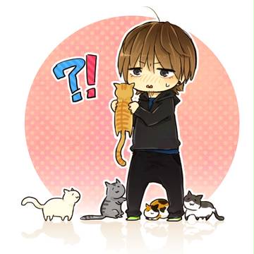 あきらとねこ