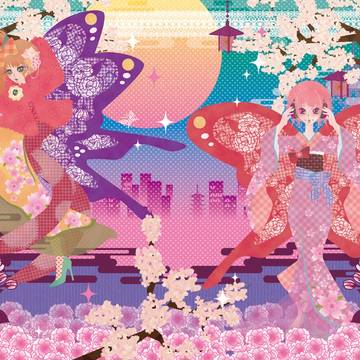 桜に舞い、桜に酔う。