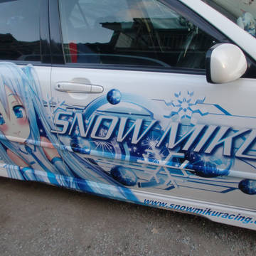 雪ミク　サイド