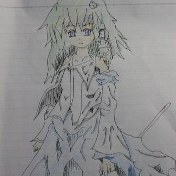 落書き　早苗さん