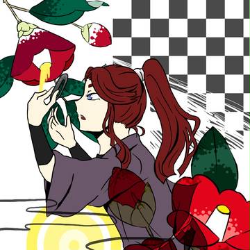 輪子と滝