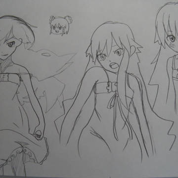 模写　落書き