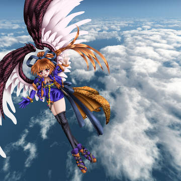 高空にて