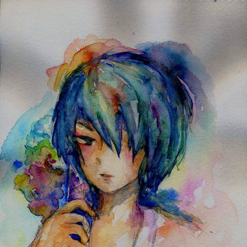水彩やってみたかすぎ