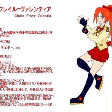 【魔砲学園】ｸﾚｱ=ﾌﾚｲﾙ=ｳﾞｧﾚﾝﾃｨｱ【生徒】