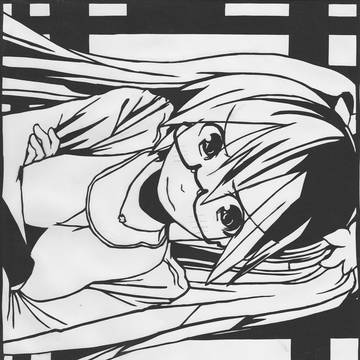 【初音ミク】 切り絵3